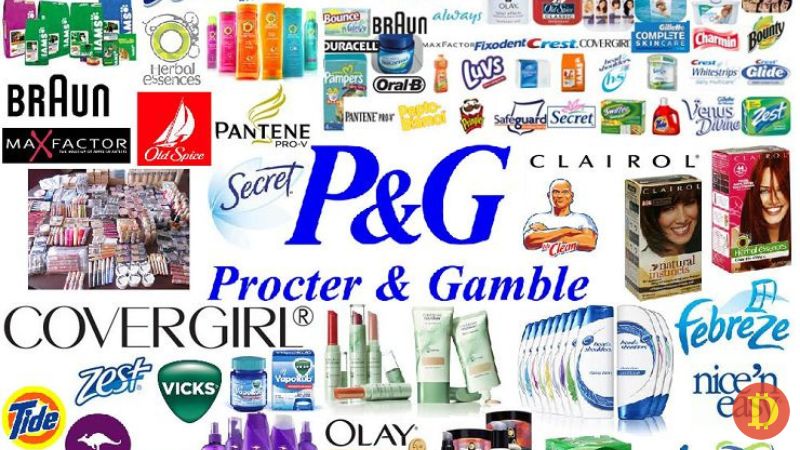 các dòng sản phẩm của P&G