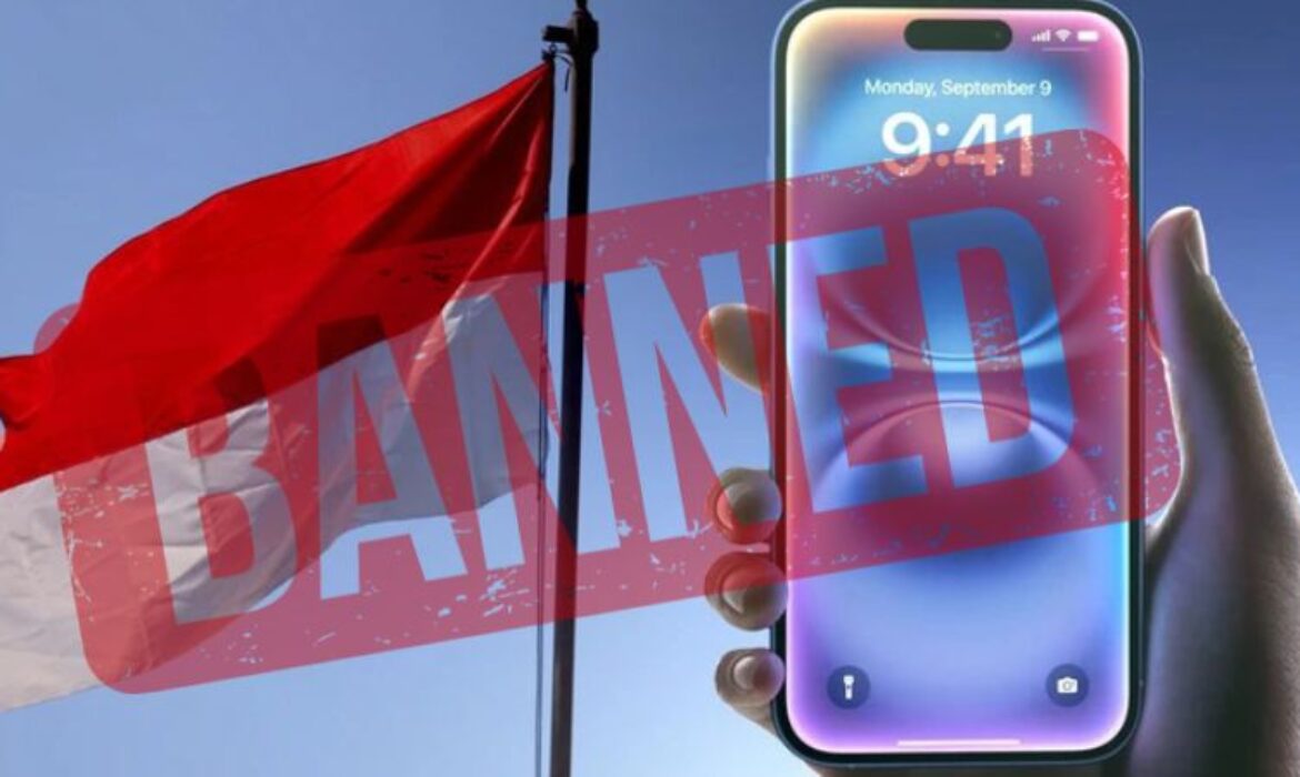 Iphone 16 bị cấm cửa ở Indonesia